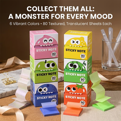 Monster Pop-Up Sticky Notes