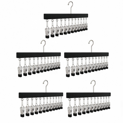 Laundry Multi-Clip Hanger